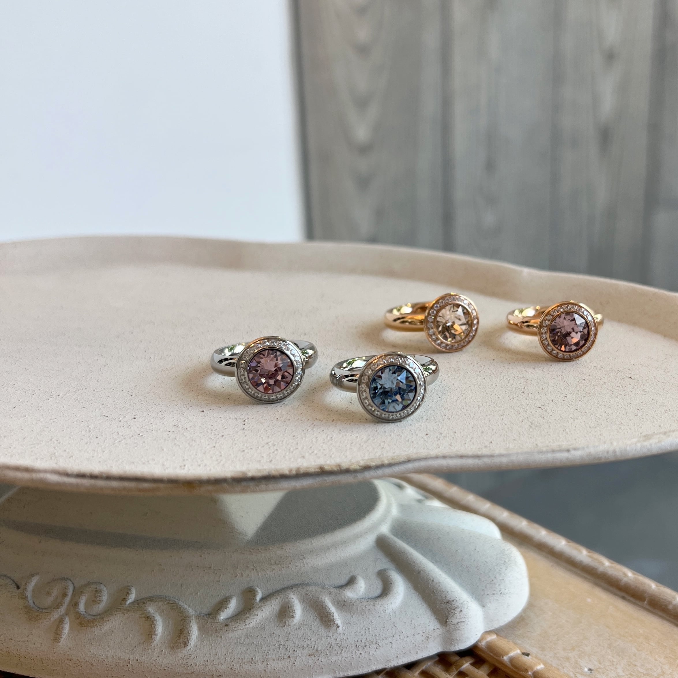 セットアップリング Tondo DX 13mm (RG/P) light amethyst | qudo-japan