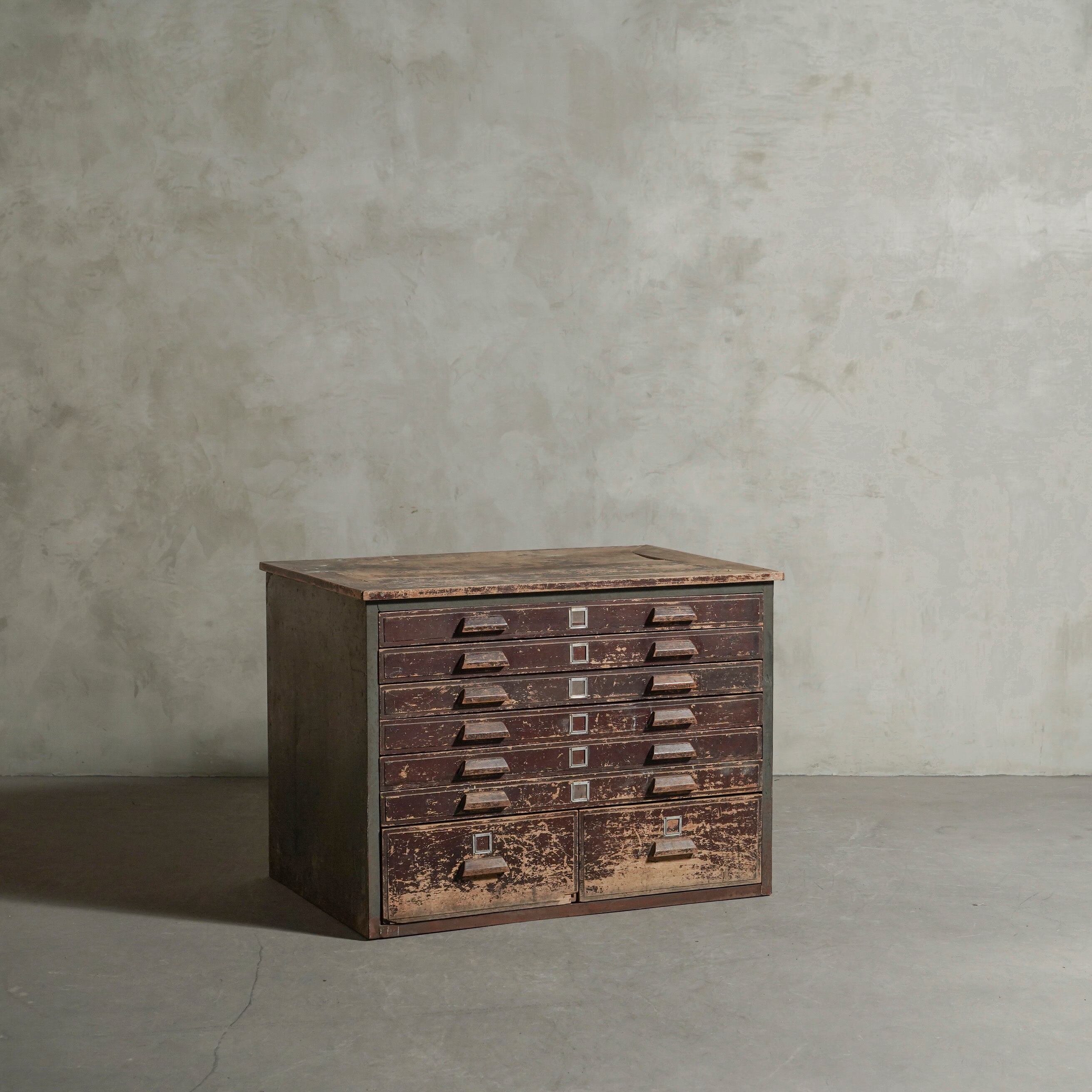 ドロワー/フレンチドロワー/ドロワーチェスト/書類保管用/事務用品/アンティーク/店舗什器