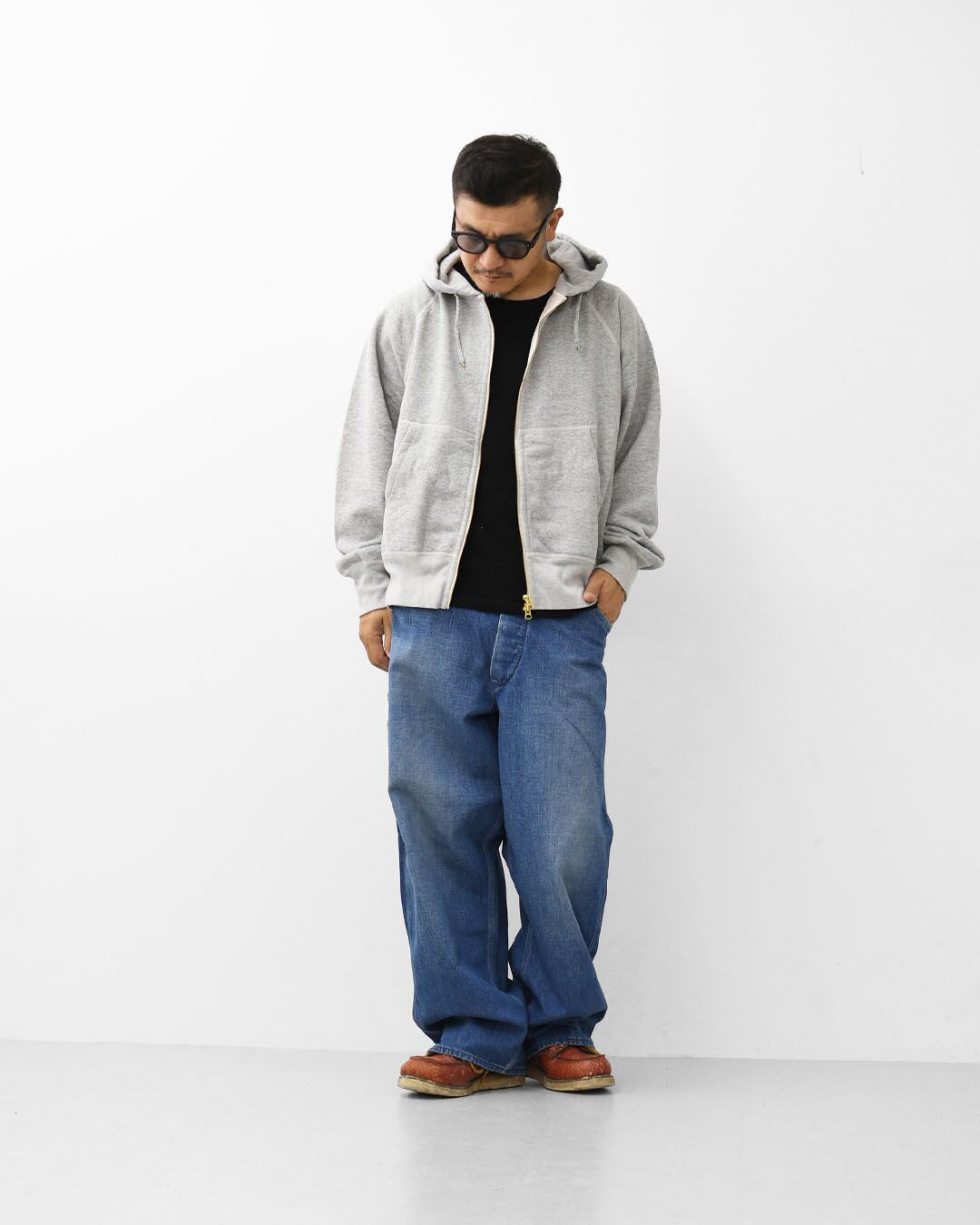 ORCIVAL [オーチバル・オーシバル] M French Terry Zip Hoodie [OR