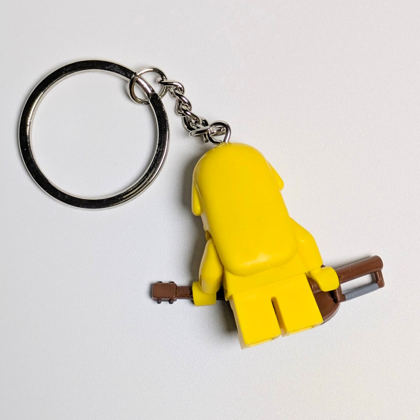 ☆ブロックフィギュアキーホルダー☆【 アドベンチャータイム  (Adveuture Time) 】ジェイク〚アメリカン雑貨 アメトイ〛