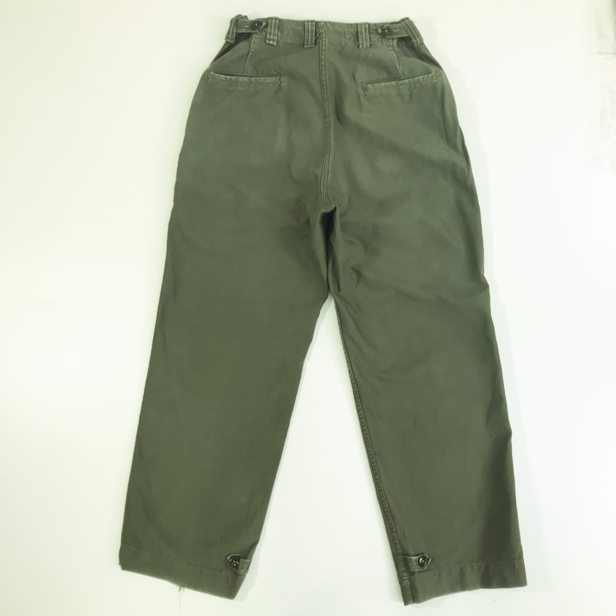 U.S.ARMY 40年代 M-45 フィールドパンツ オリーブグリーン 30 X U.S.ARMY 40年代 M-45 フィールドパンツ オリーブグリーン 30 X