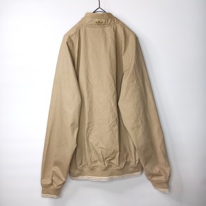 アディダス　オリジナルス　コットン　ジャケット　ブルゾン　MA-1　ベージュ