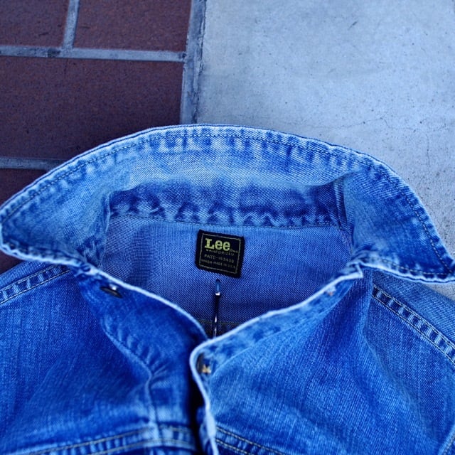 【古着】日本製 復刻モデルLee RIDERS 220 デニムジャケット M 1970s Lee Riders 220 Denim Jacket / Fits Like 42-44 / リー