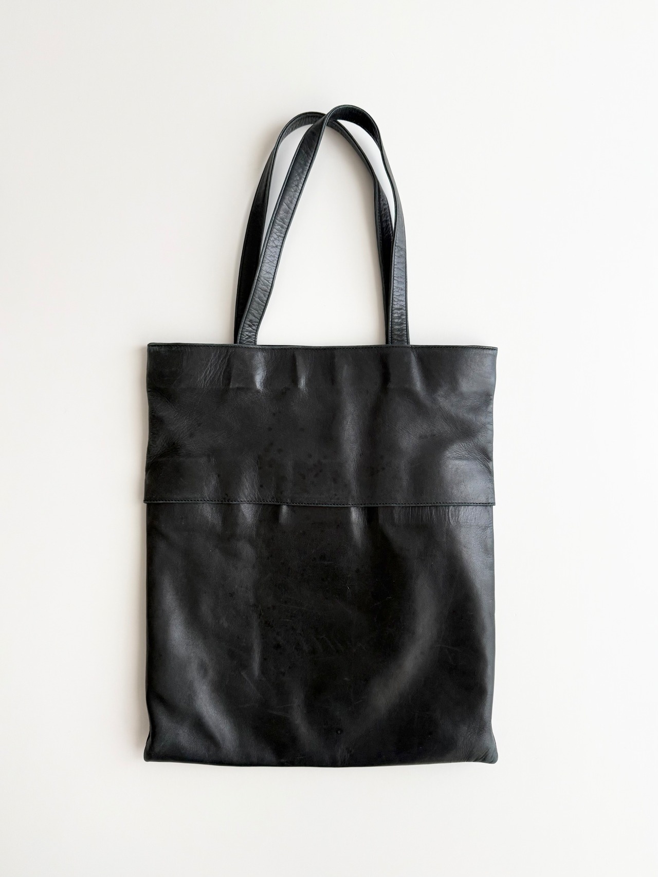 2000s HELMUT LANG LEATHER HAND BAG