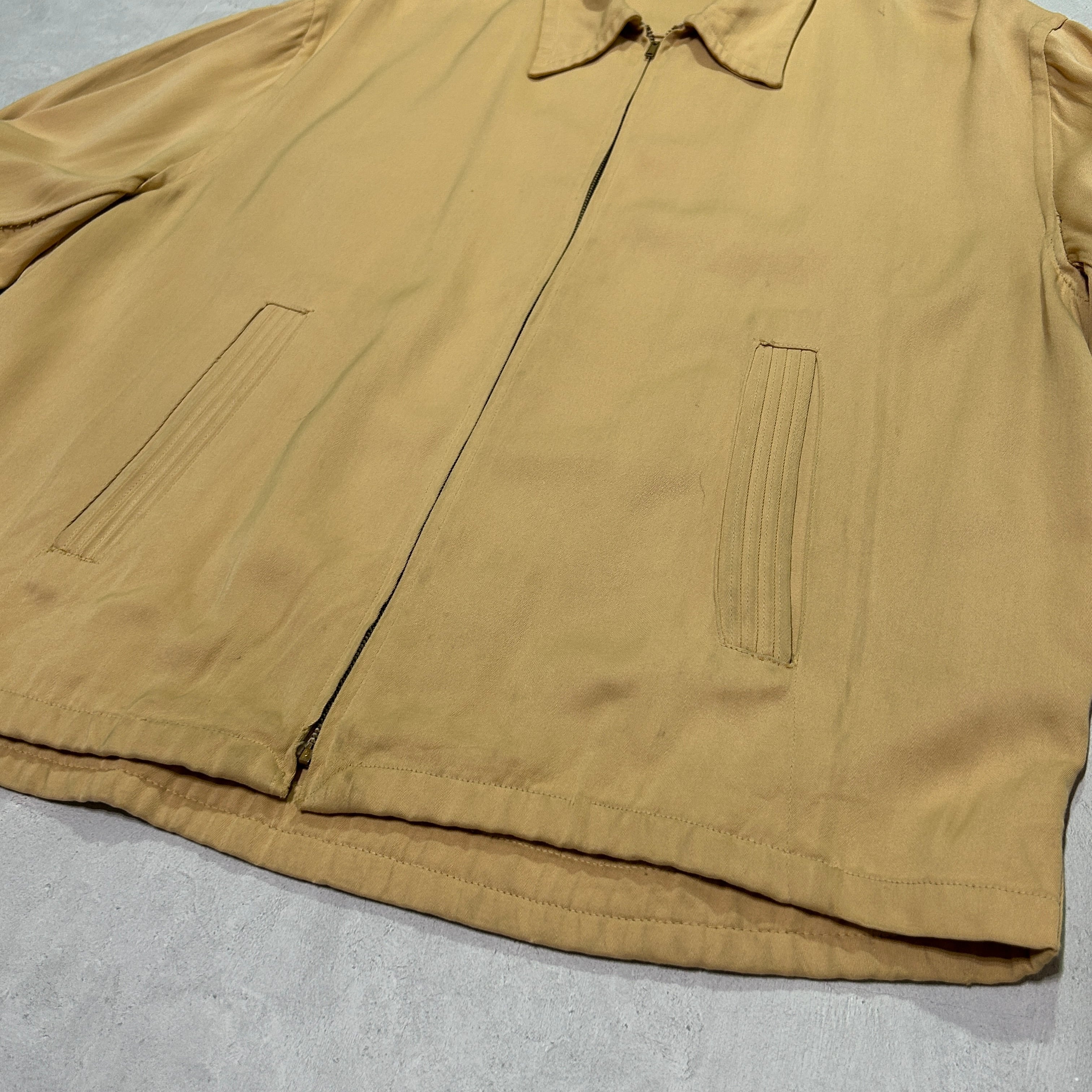 50s Buck Skein Joe Rayon Gabardine Jacket | DOS SAPPORO 50s Buck Skein Joe Rayon Gabardine Jacket | DOS SAPPORO