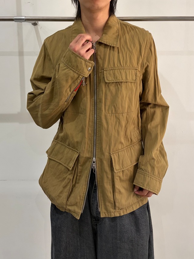 【00s/PRADA SPORT】minimal zip up jacket