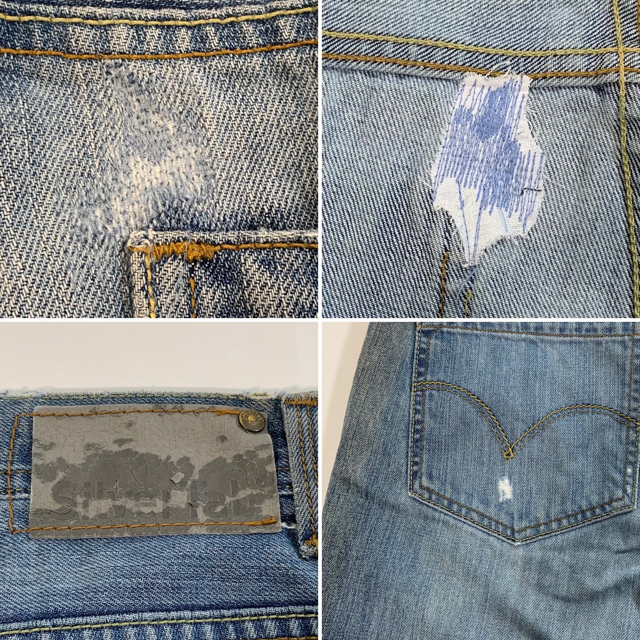 9004 リーバイス シルバータブ ルーズ デニムパンツ W34 | San Fernando
