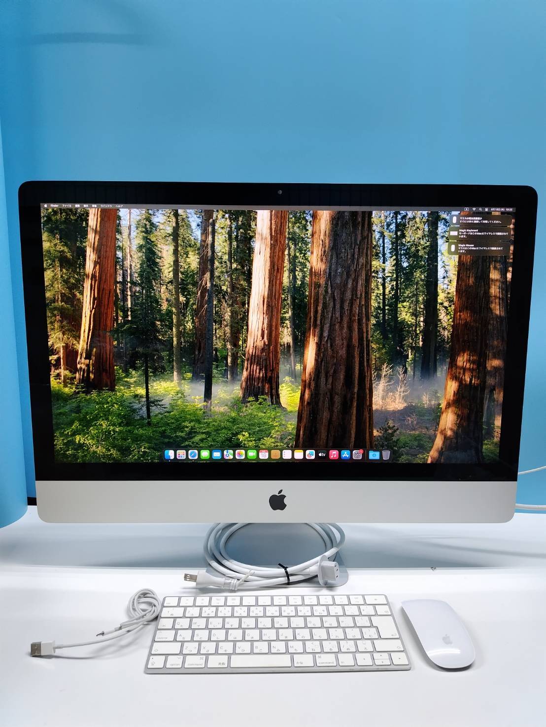 iMac（Retina 5K,27インチ,2019）1.03GB/8GB〈MRQY2J/A〉 | 中古