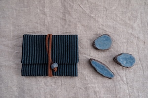 【 ore 】ｵｱ 鉱石　石ころの箸置きと箸置き袋 セット 003