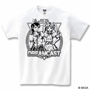 ドリームキャスト Real x Virtual Tシャツ -ホワイト- / GAMES GLORIOUS