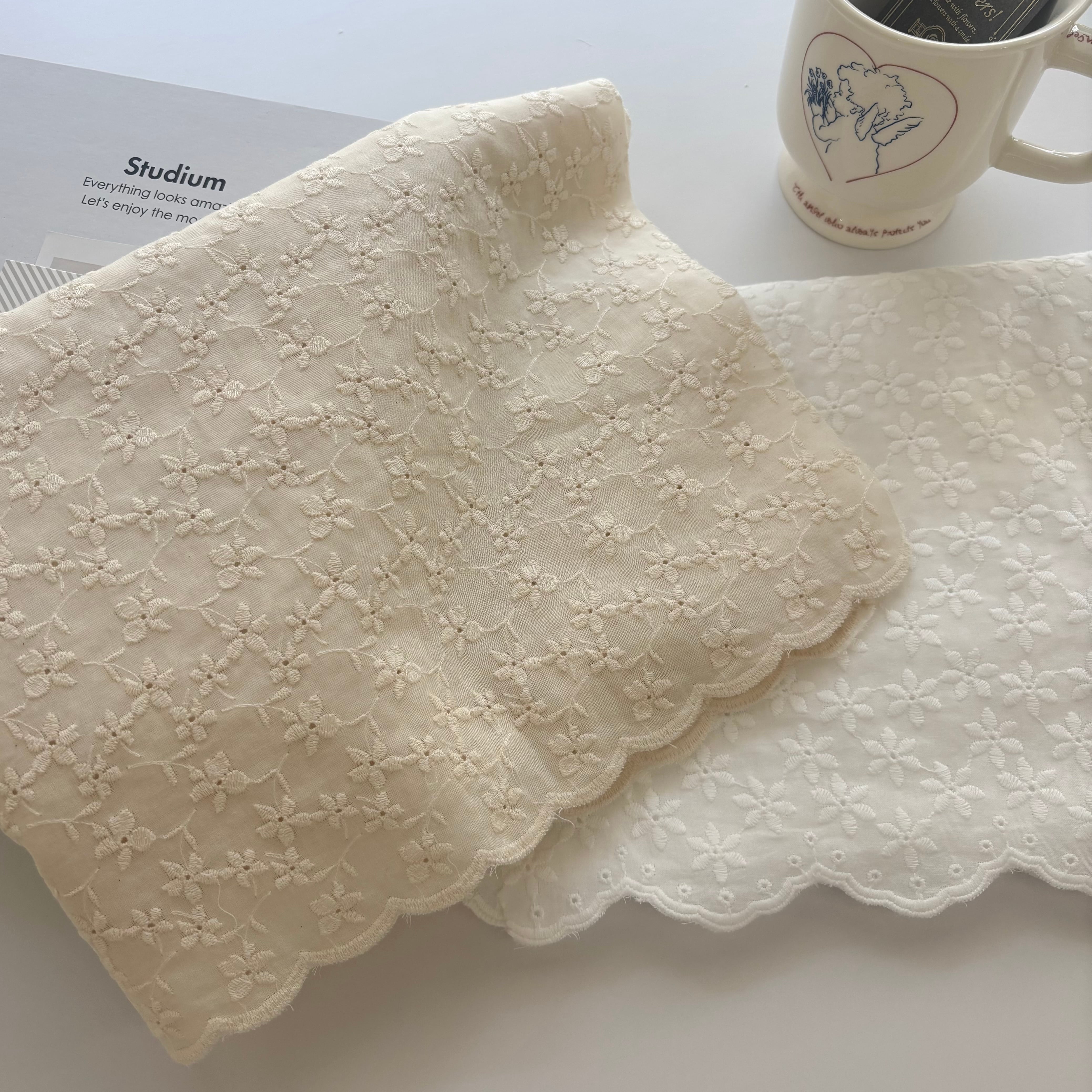 【生地】cotton lace / カット済み