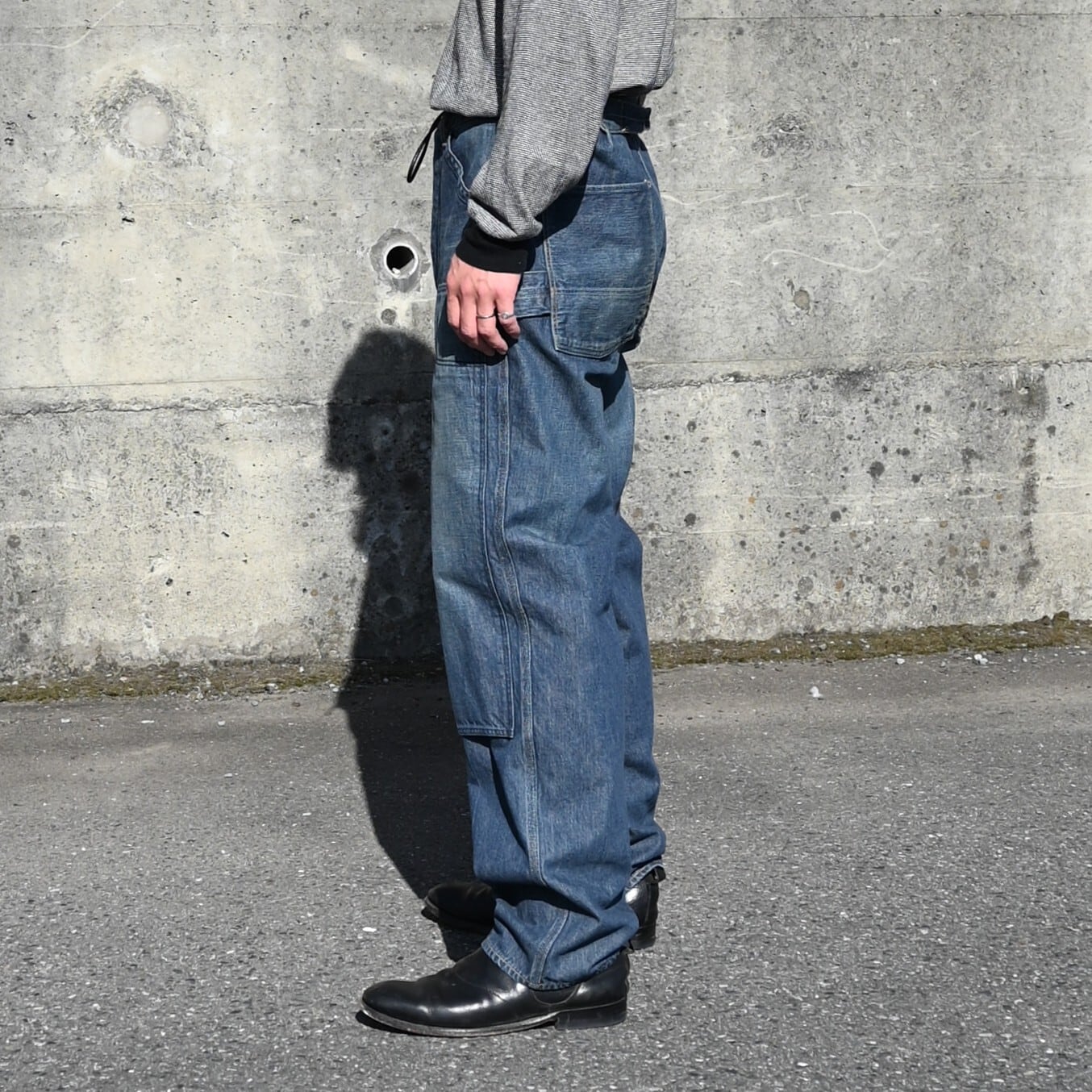 OLD JOE / DOUBLE CLOTH SNUGGER TROUSER | GANKO