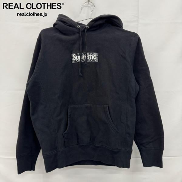 Supreme/シュプリーム【19AW】Bandana Box Logo Hooded Sweatshirt