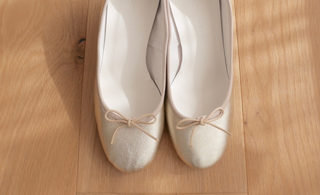 order original ballet shoes (Gold/フラット)