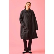 Oblada FEATHER COAT BLACK