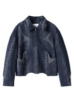 54A0 Crescent Patchwork Short Jacket