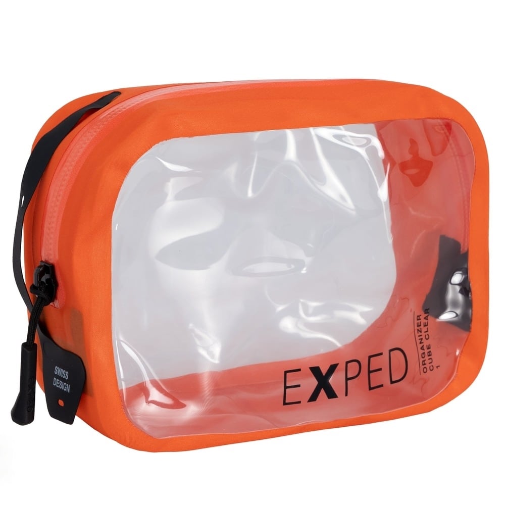 【DM便190円】EXPED エクスペド Organizer Cube Clear 1L オーガナイザー キューブクリア