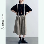 【2color】純綿ランタンスリーブトップ 《P0241》