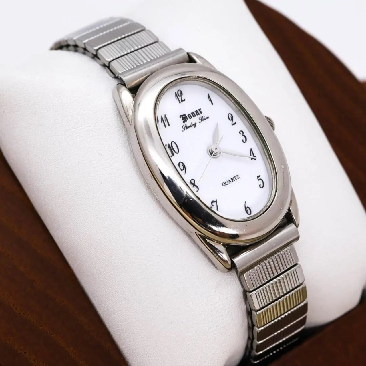 稼働 Hermes プルマン 腕時計 デイト 試せる クリーム文字盤  