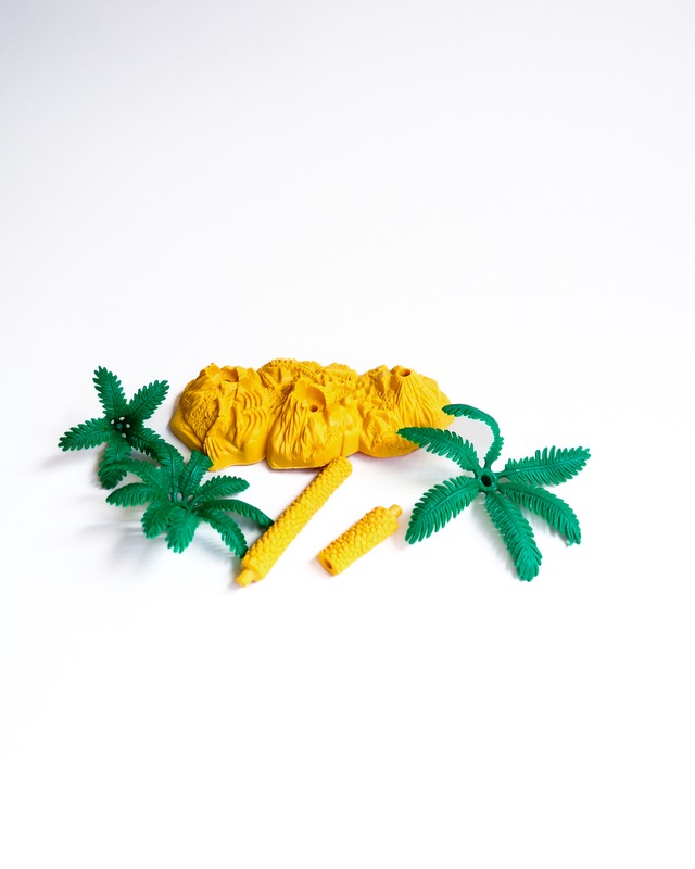 Palm tree building toy
