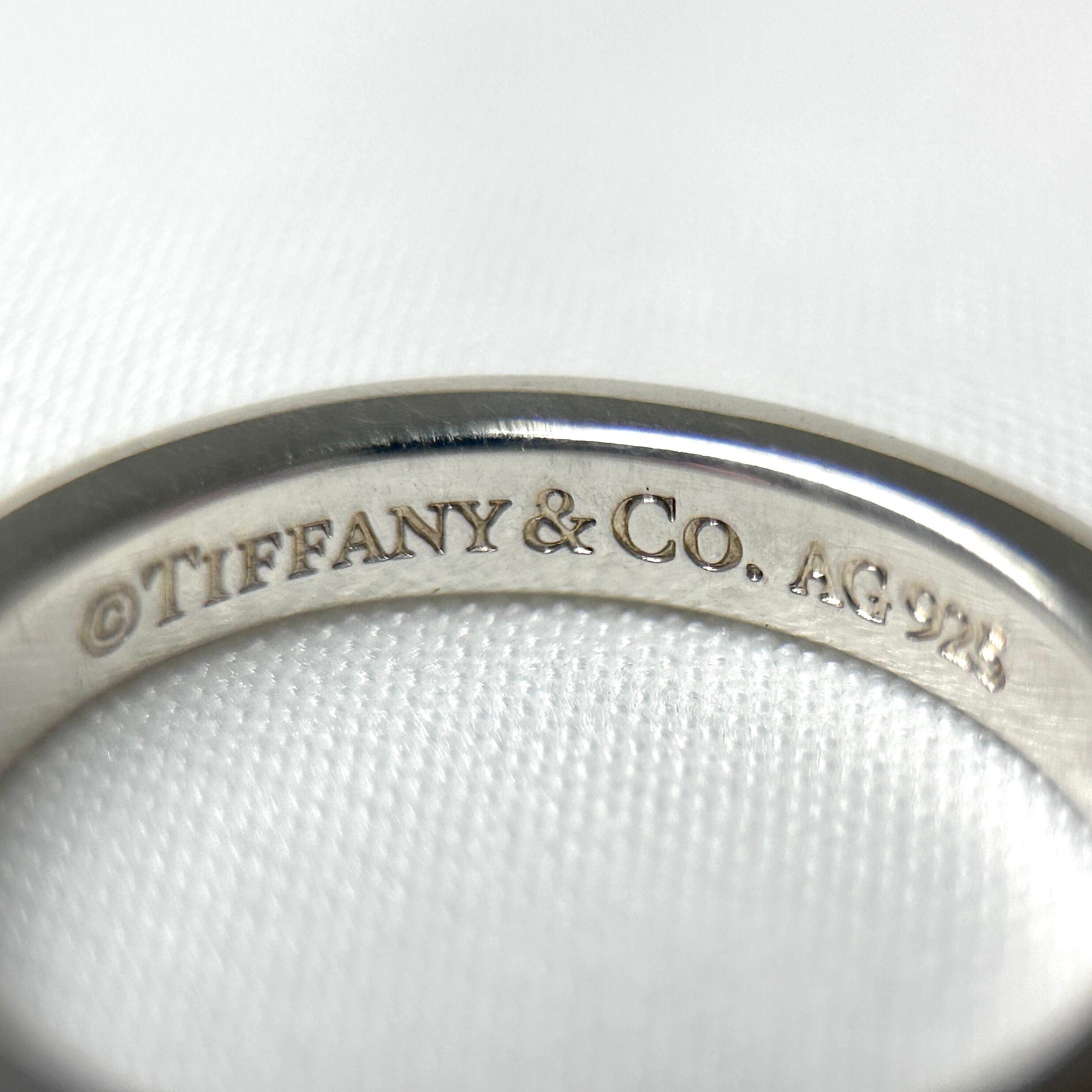 Tiffany&Co. 約9号 ノーツ リング シルバー925 ティファニー | 2122 