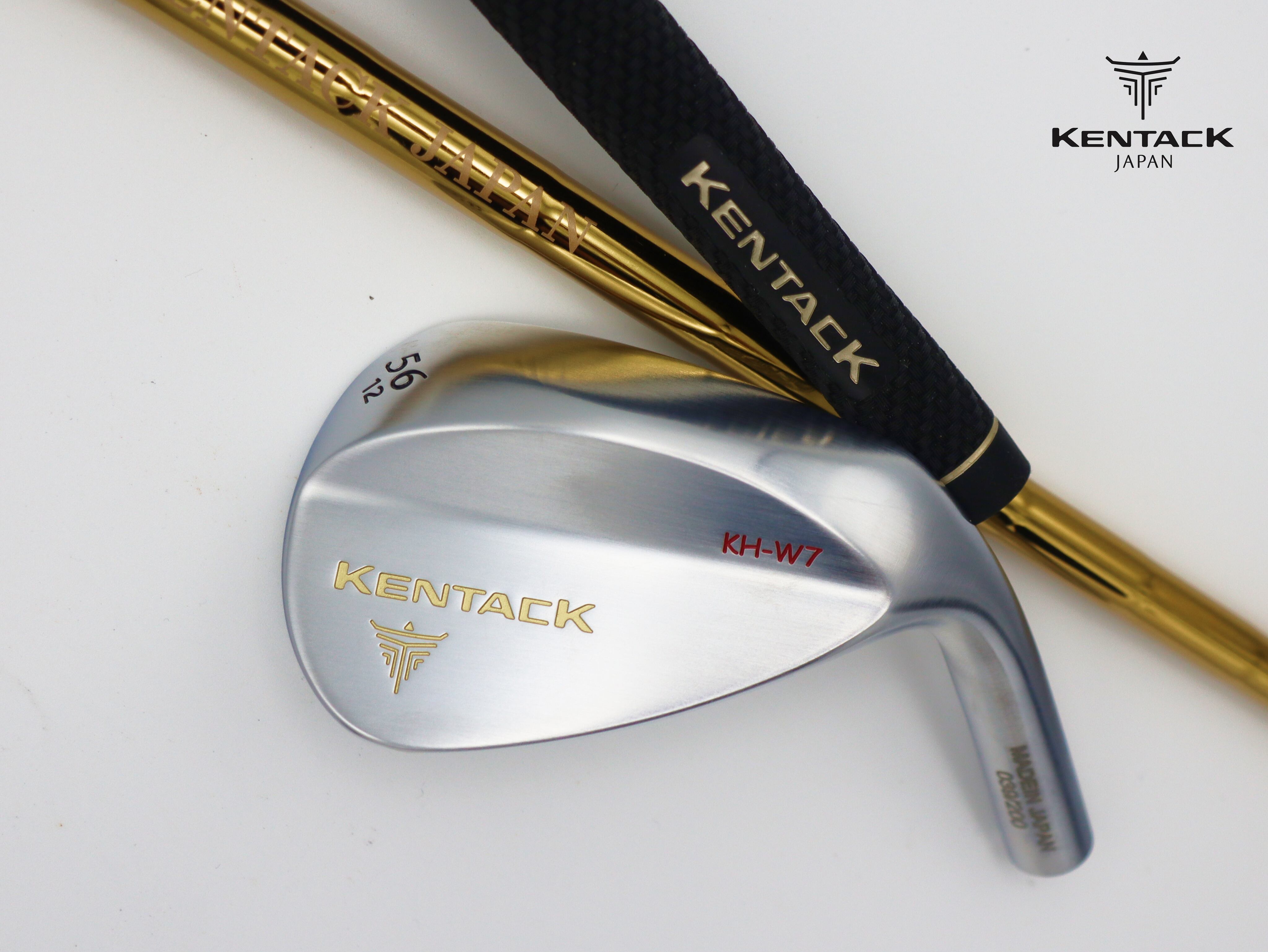 #410 KH-W7(56°) サンドウェッジ / ゴールド3家紋スチールシャフト