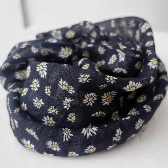 小花柄プリントスカーフ　　1158