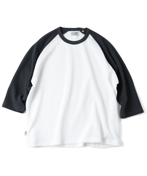 gym master ジムマスター ドライワッフル Tシャツ メンズ 7分袖 8分袖 ラグランTシャツ 無地 吸汗速乾 サーマル カットソー 春夏秋 G733717