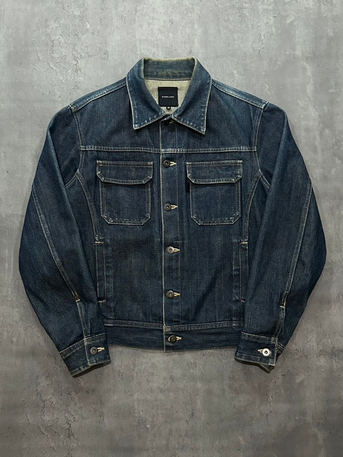 90's 90s RRL 三ツ星タグ デニムジャケット USA製 初期タグ ダブル
