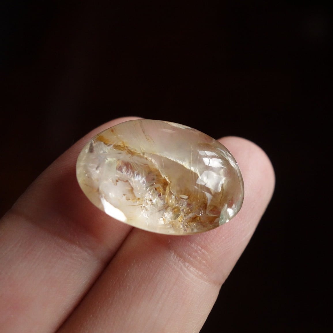 パワーストーン天然石ガーデンクリスタルキーパー入り34gNo.882