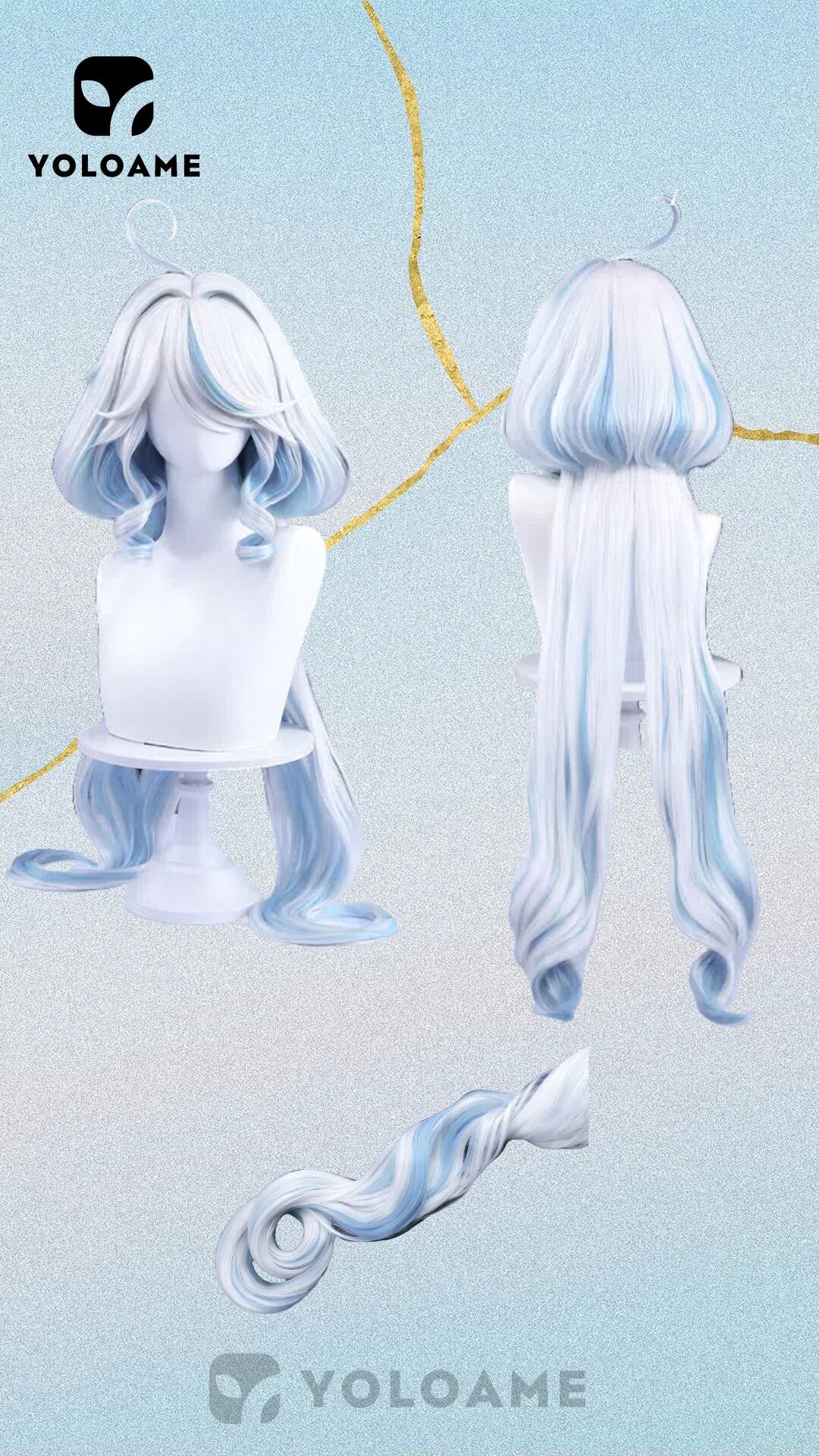 原神 フリーナ フォカロルス 水の神 コスプレ衣装【三分妄想 1