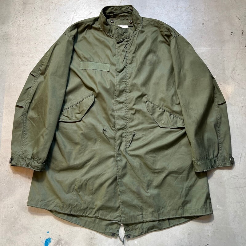 70's U.S.ARMY PARKA EXTREME COLD WEATHER M-65 FISHTAIL PARKA フィールドパーカー  フィッシュテール シェルのみ DSA100-74-C-0168 VANDERBILT SHIRT CO ミリタリー MEDIUM 米軍 希少  ヴィンテージ