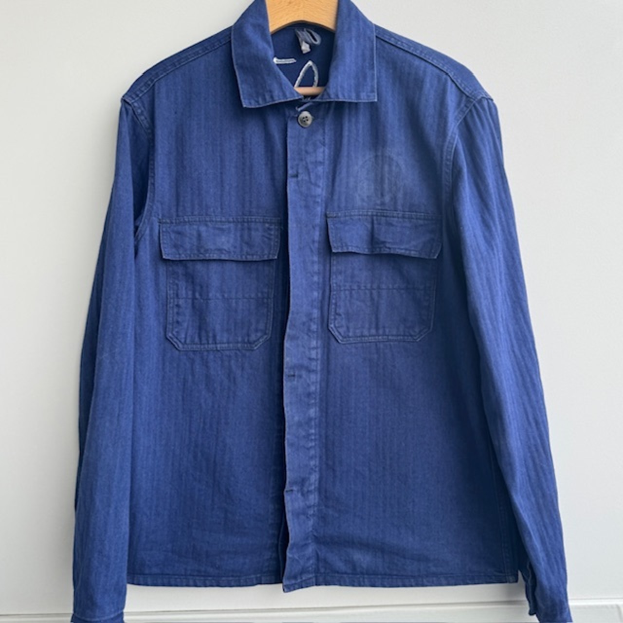 German HBT ワークジャケット ヘリンボーンツイル 80s