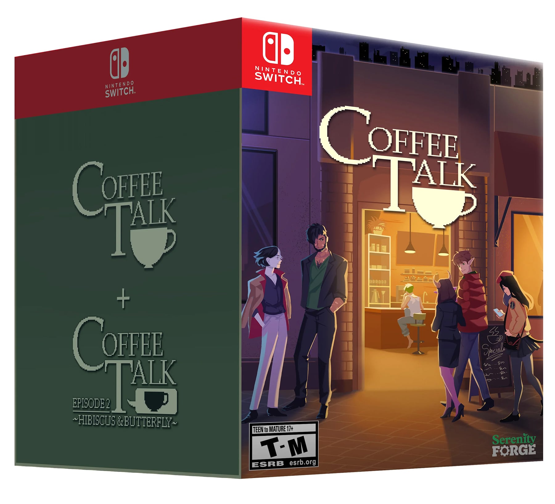 新品】コーヒートーク1+2 限定版[ダブルショットバンドル]【switch 