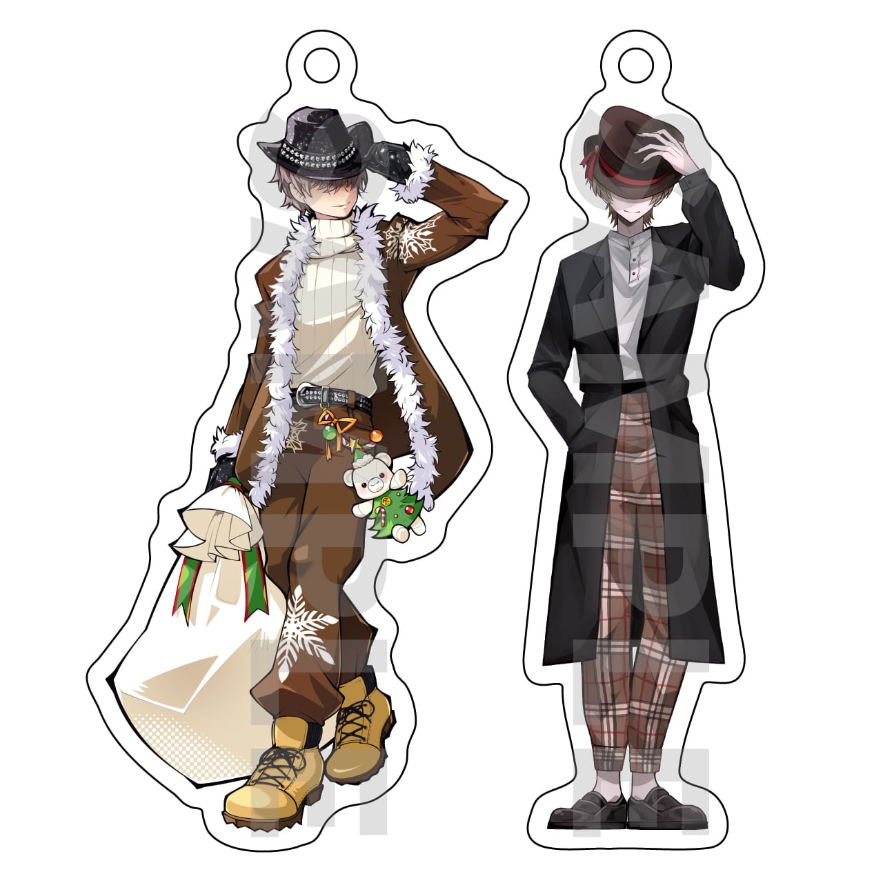 アクリルキーホルダー（虚無虚無ぷりん） | Midnight6 ONLINE STORE