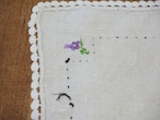 リボンと花籠刺繍　ベージュマット 画像7