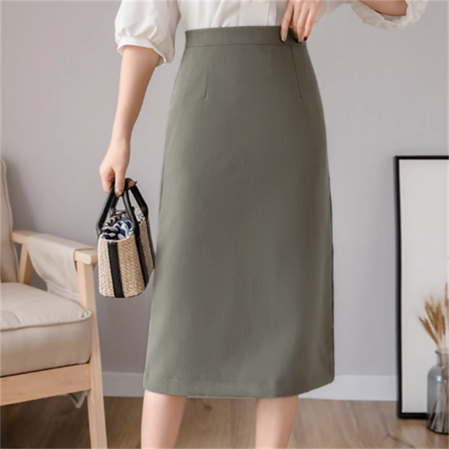 【送料無料】 スカート 3色 ロングスカート ペンシルスカート ロング ロング丈 ミモレ丈 ストレート Iライン シンプル スリット ハイウエスト かわいい 大人可愛い きれいめ カジュアル 大人 上品 おしゃれ お洒落 レトロ こなれ感 コンサバ系 ラフ 抜け感 レディライク 無地 秋 誕生日会 30代 40代 レディース 女性用 ママ デート お出かけ お呼ばれ 休日 アウトドア お茶会 女子会 授業参観 着回し 普段使い オルチャン 韓国 ファッション 体型カバー 定番 プチプラ 着痩せ