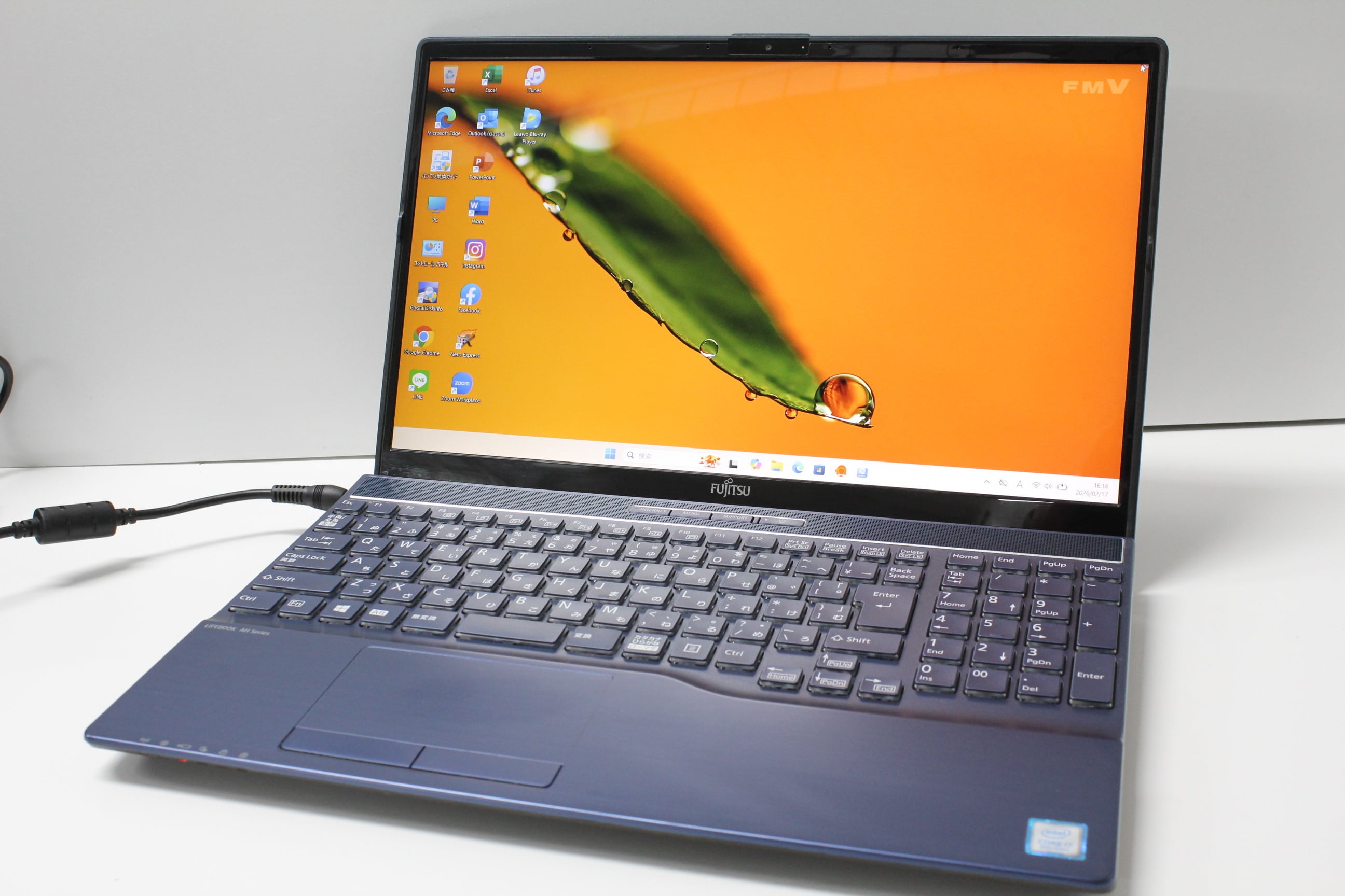 中古ノートPC】富士通〈LIFEBOOK AH58/E2〉Intel Core i7/SSD512GB