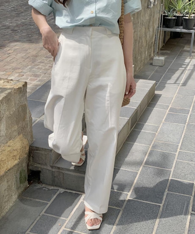 《即納商品》sense chino pants (ivory / beige)