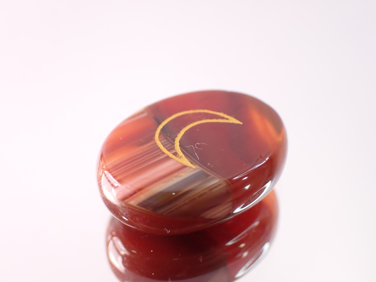 【定期便利用者様限定】ルーン文字入り　カーネリアン　 [D1-71]