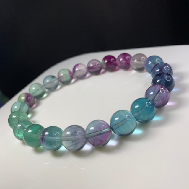 b177 グラデーションフローライトブレスレット