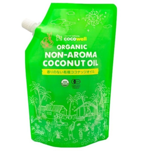 香りのない有機ココナッツオイル　 460g(500ml)