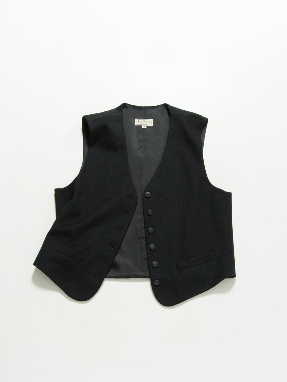 【L.L.Bean】Made in USA Wool cashmere vest（アメリカ製 L.L.Beanウールカシミアベスト）1a
