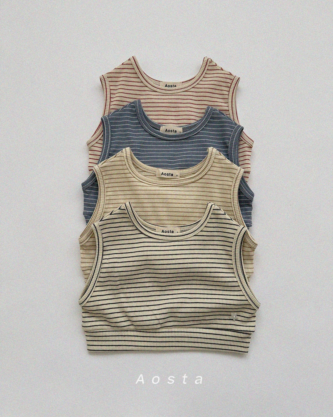 choco star vest【AOSTA】※3月下旬〜4月上旬発送予定