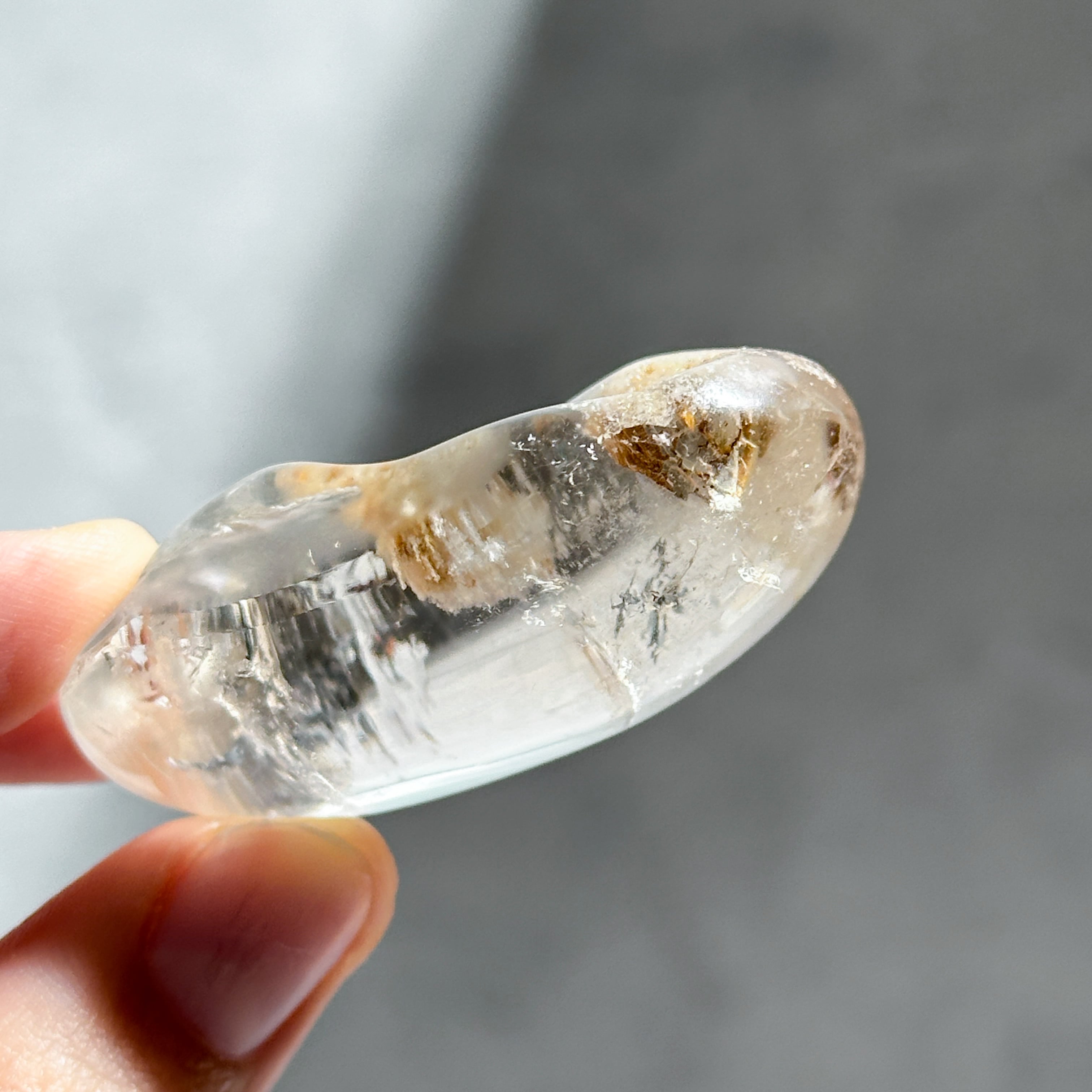 ミナスジェライス産ガーデンクォーツ レンズ32◇ Garden Quartz