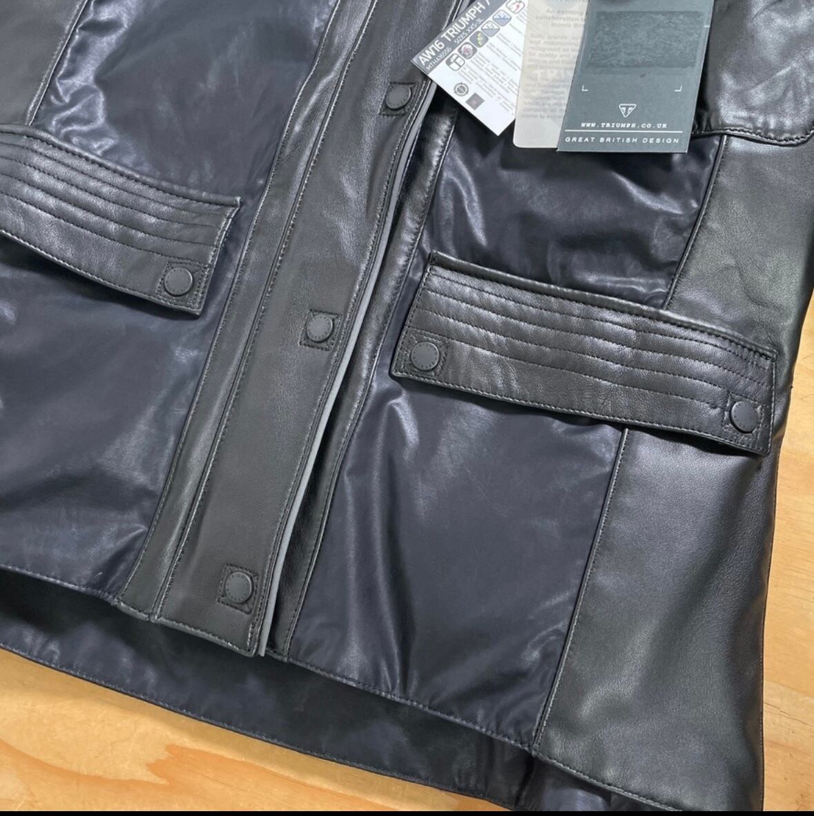 未使用☆コラボモデル☆TRIUMPH & BARBOUR トライアンフ 未使用☆コラボモデル☆TRIUMPH & BARBOUR トライアンフ
