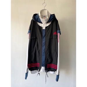 -adidas- 90's nylon docking truck jacket