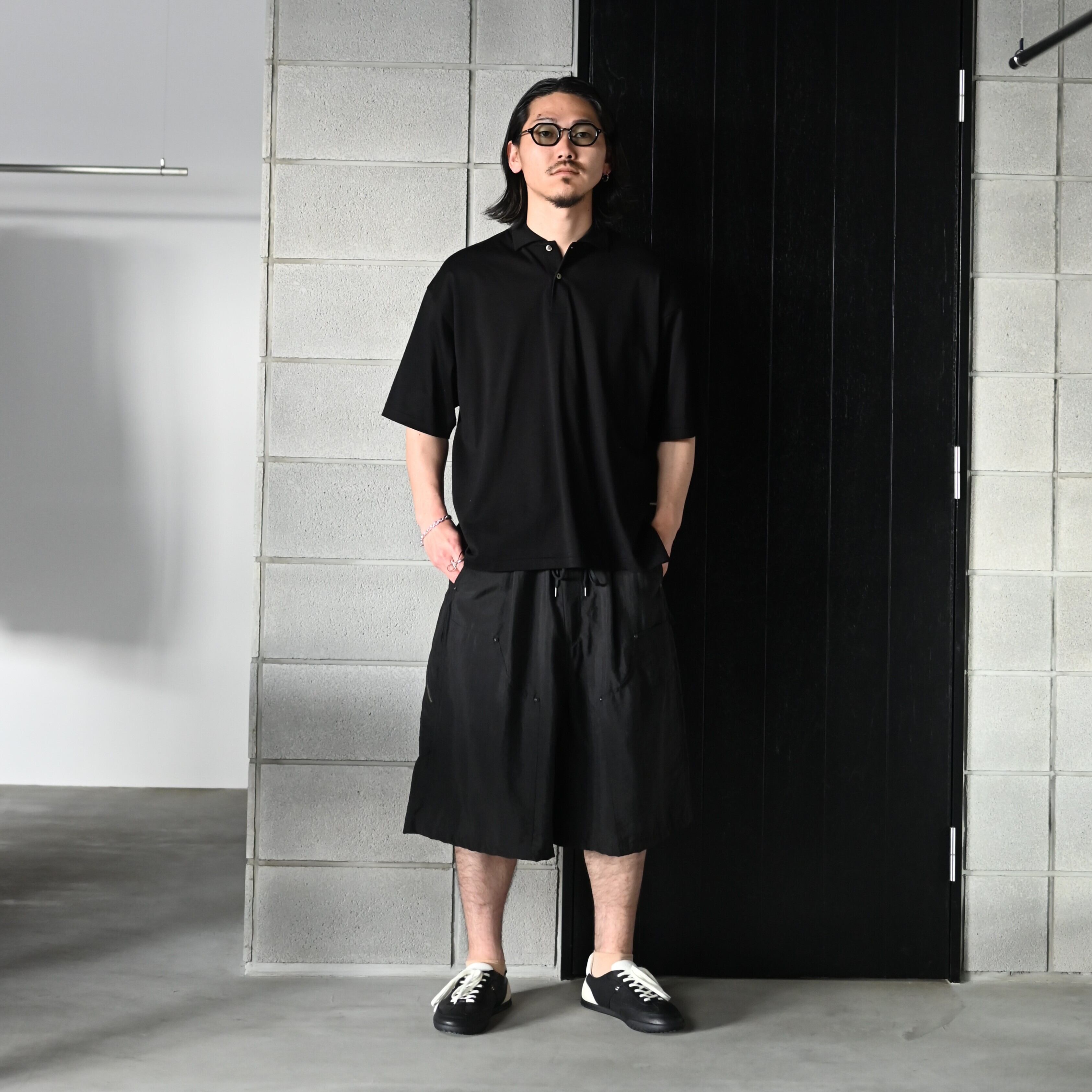 INTERIM / HIGH GAUGE SEA ISLAND PIQUE HYPER BIG POLO SHIRT | GANKO