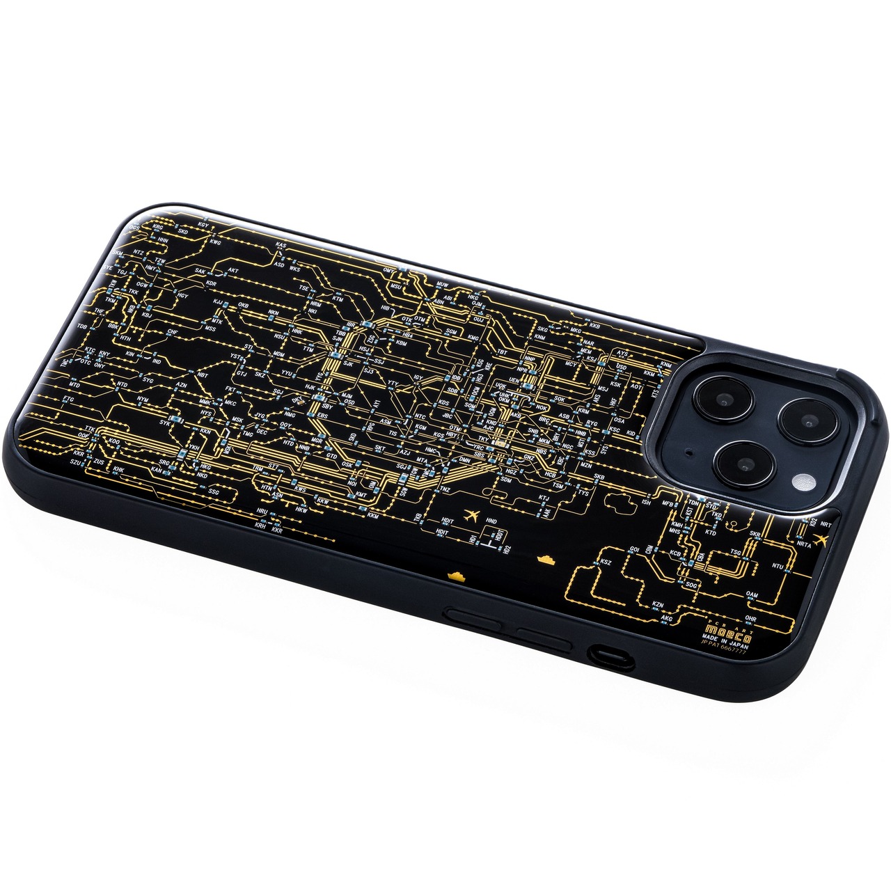 FLASH 東京回路線図 iPhone 12 Pro Max ケース | PCB ART moeco