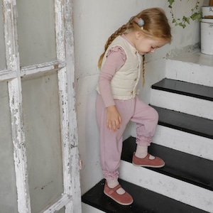 秋レース裾カジュアルボトムス